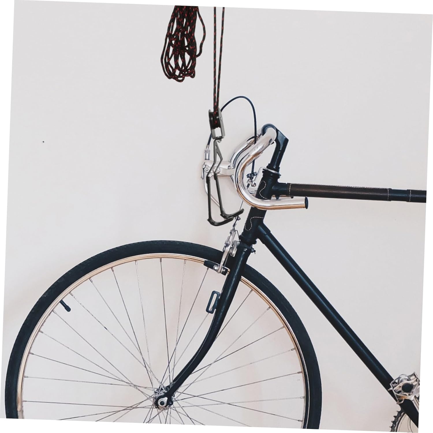 1set Garage Bike Hanger Ceiling Mount Bike Hoist Storage Rack for Ceiling Indoor Rack