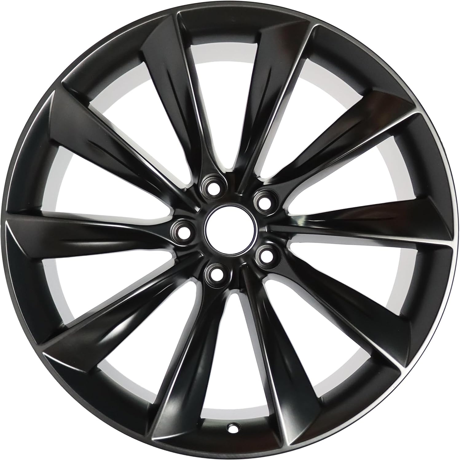 New 20 x 9.5 Inch 20” Premium Aluminum Alloy Replacement Wheel Rims Fit for Tesla Model Y 2020 2021 2022 2023 2024 Rim, Black Rims