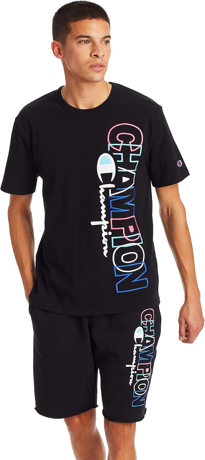 Champion Men’s Heritage Short Sleeve Tee, Men’s T-Shirts, Vintage Shirts, Men’s Tee Shirts