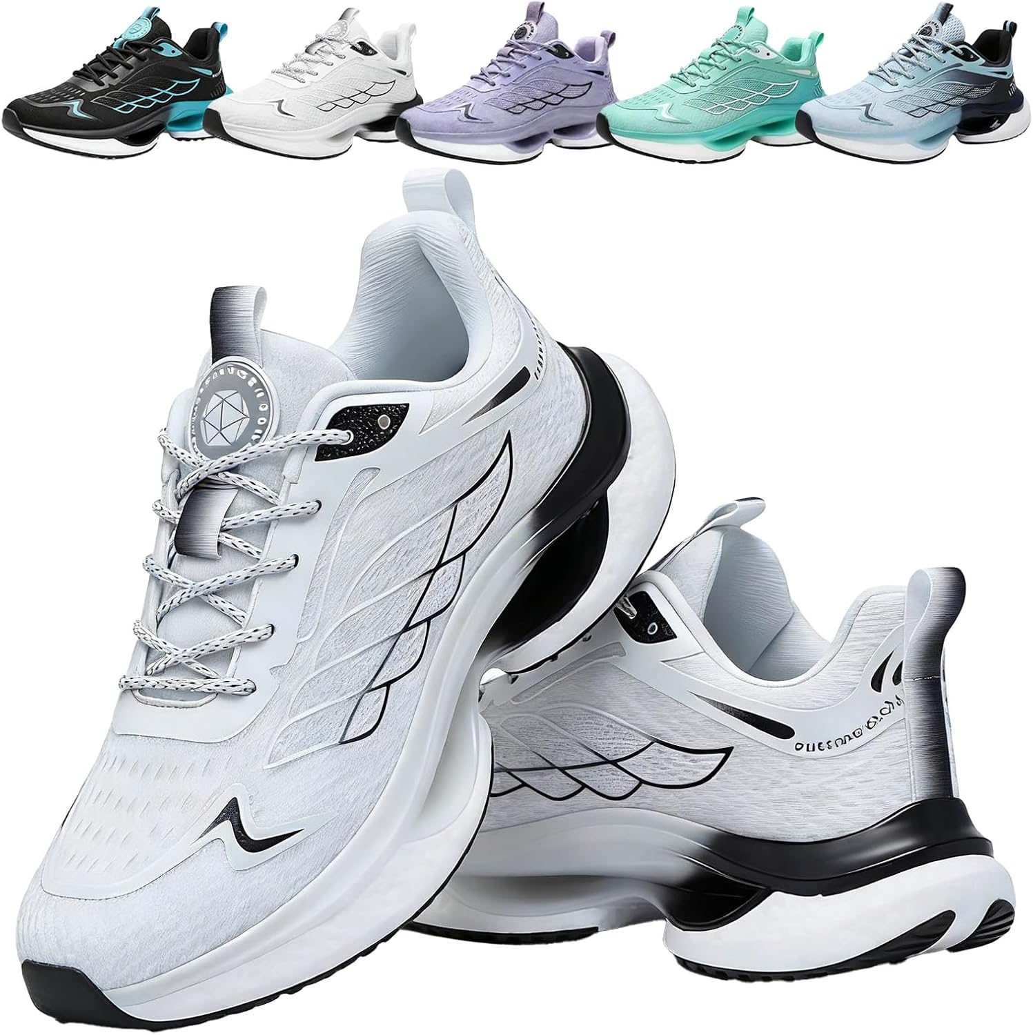 Walking Shoes Women, Women's Hands Free Shoes, Spacious Toe, Lightweight, Breathable Mesh Upper