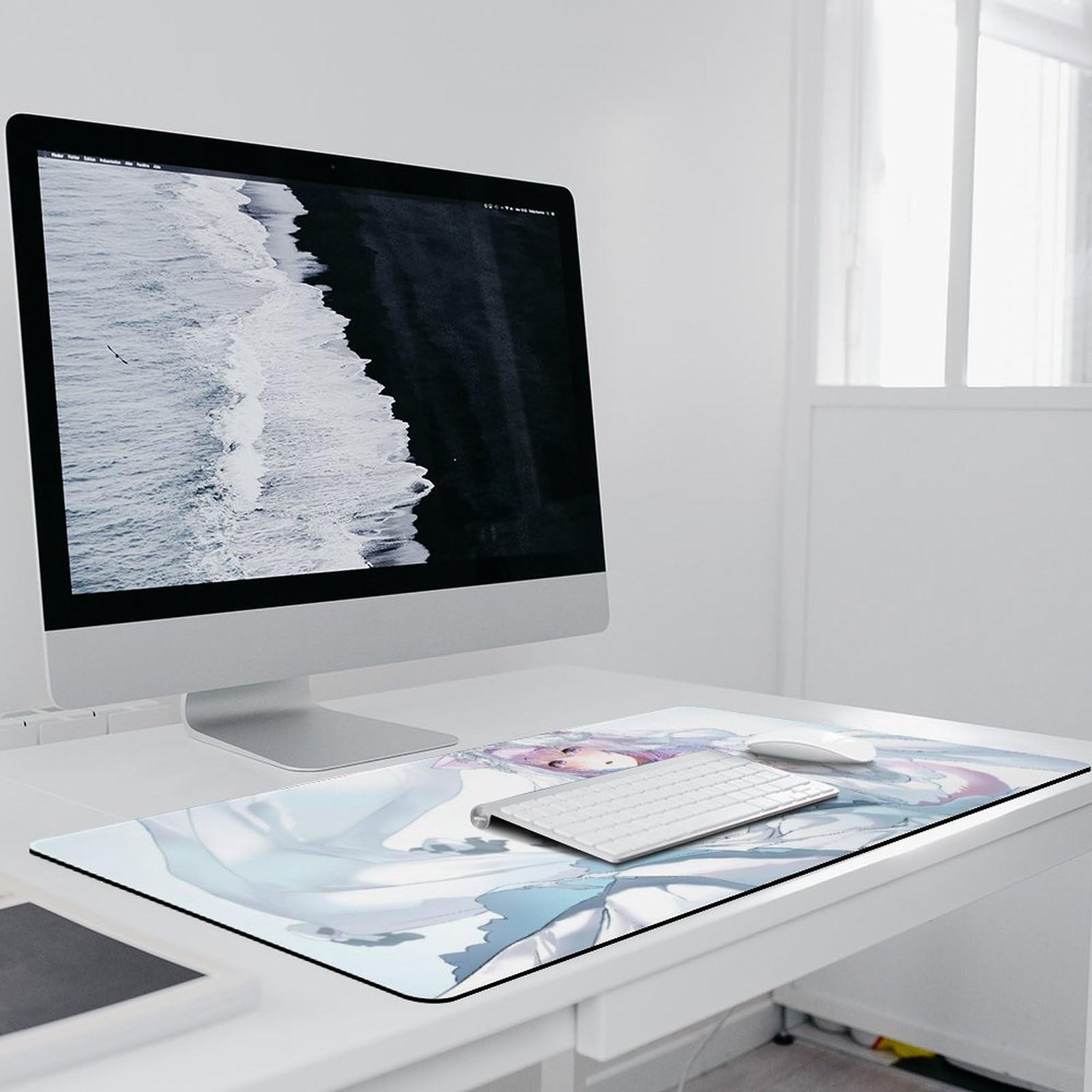 Amazon.co.jp: マウスパッド 大型 VTuber 猫又おかゆ ねこまた