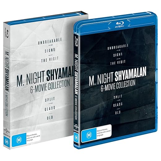 M. Night Shyamalan - 6 Film Collection (Unbreakable/Signs/The Visit/Split/Glass/Old)