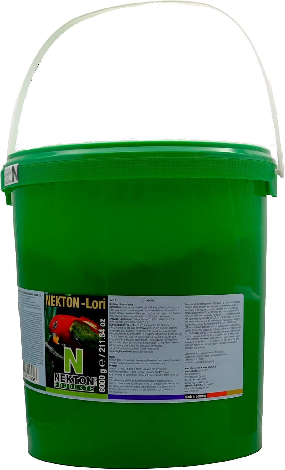 Nekton Lori Complete Lory Diet, 6000gm