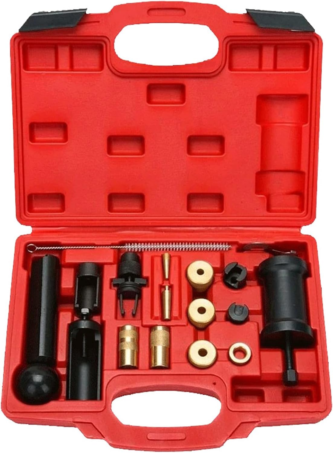 ユニバーサル エア式ディーゼル燃料インジェクタプーラーツール、ディーゼルインジェクタ取り外し・取り付けキット、ディーゼルインジェクタ