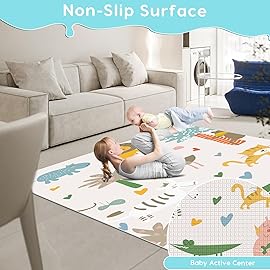 Fshibila Baby Playpen with Mat, Baby Playpens for Babies and Toddlers, BabyFence Play Pen for Indoor & Outdoor, Sturdy Safety Play Yard with Soft Breathable Mesh, 50 * 50 * 27 inches Grey