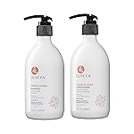 Luseta Tangle Free Routine Shampoo & Conditioner Set for Women and Men Sulfate Free Shampoo and Conditioner for Detangling with Keratin and Argan Oil, Color Safe for Curly and Wavy Hair 2 x 16.9oz