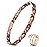 Feraco Copper Bracelet for Women Hand Forged 99.99% Solid Pure Copper Magnetic Wristband with Pro Neodymium Magnets (X Shape with Ring)