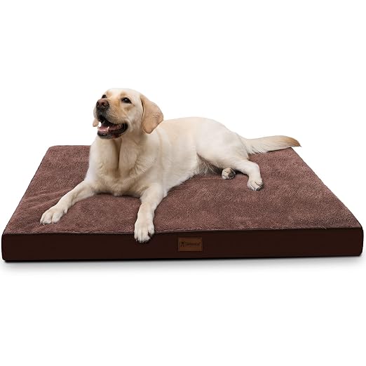 MIHIKK Orthopedic Dog Bed Waterproof Dog Beds Removable