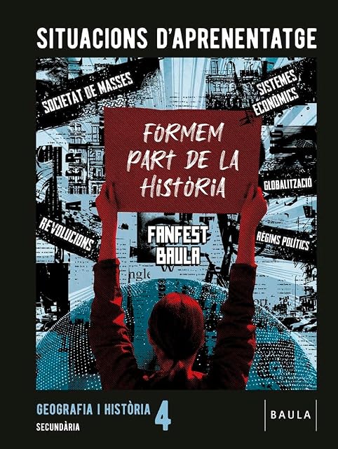 Portada de Quadern Situacions d'aprenentatge Geografia i Història 4t Secundària