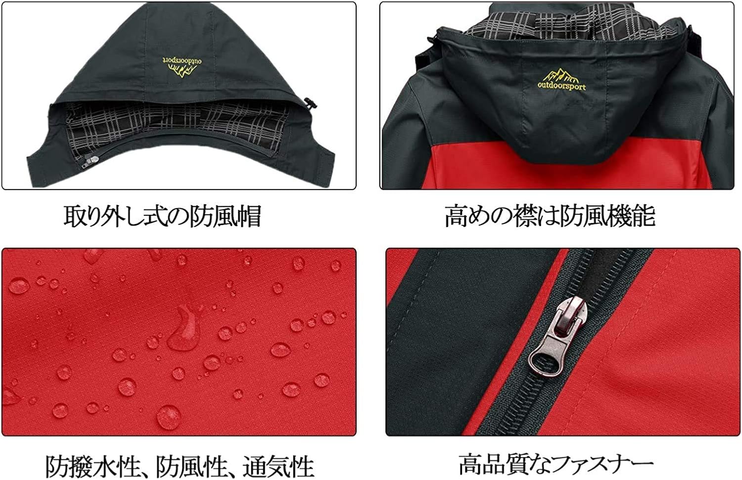 Shanghai Story Women's Jacket Lightweight Windbreaker Hooded Windproof Water-Resistant Rain Jacket for Hiking Running : Clothing, Shoes & Jewelry