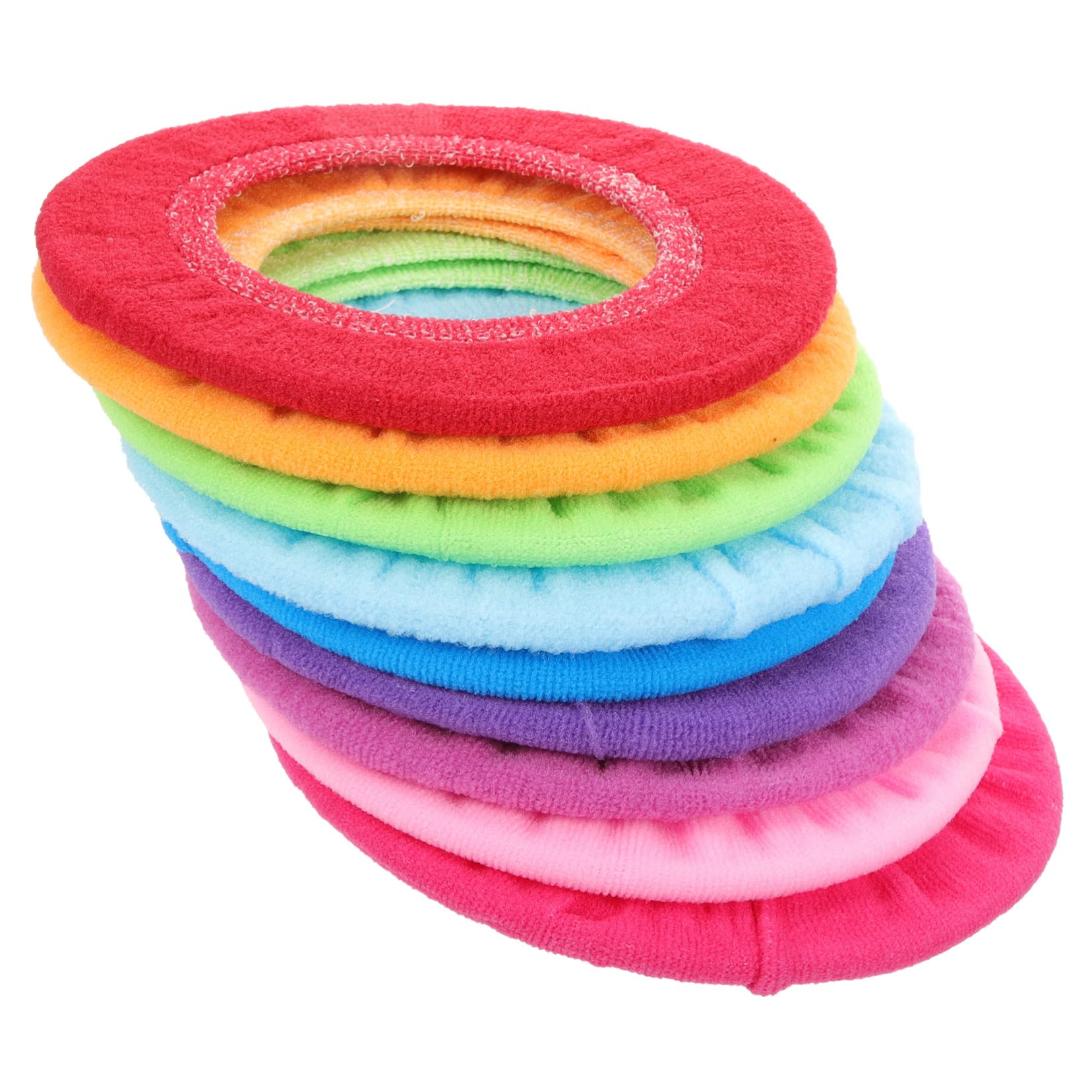 KONTONTY 9pcs Spittoon Pad Toilet Seat Cushion Pad Potty Seat for Toilet Winter Toilet Seat Mat Toilet Seat Pad Toilet Seat Liners Mats Kid Toilet Seat Warm Toilet Seat Cover Polypropylene