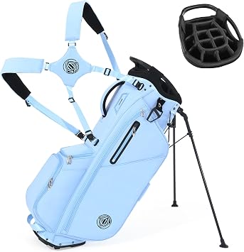 Shopsource 14 Way Lightweight Golf Stand Bag with Full Dividers