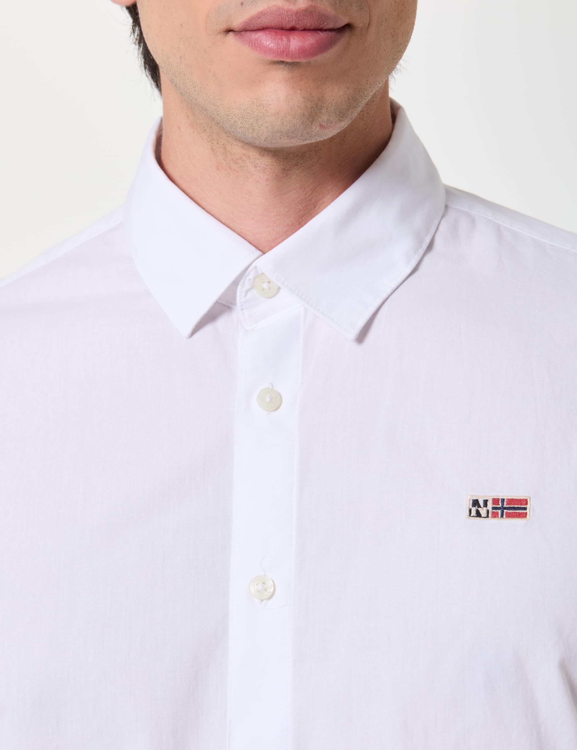 NAPAPIJRI Camicia a Maniche Lunghe Gisee