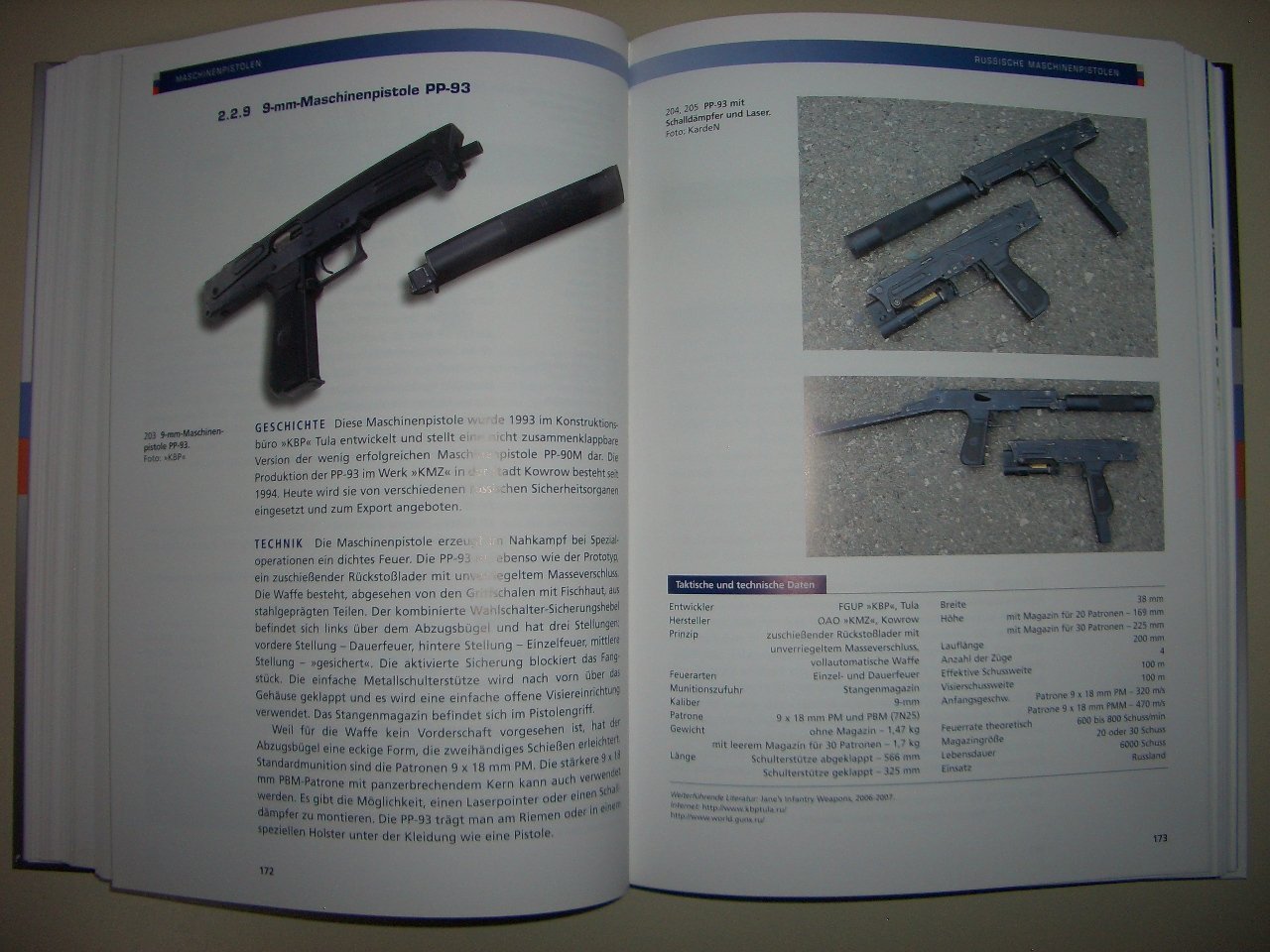 Russische Schusswaffen: Typen.Technik.Daten