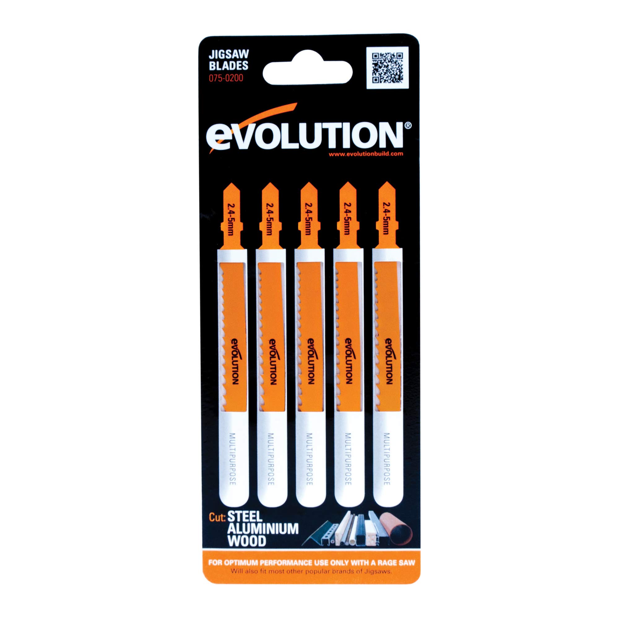 Evolution Lame per seghetto alternativo X5
