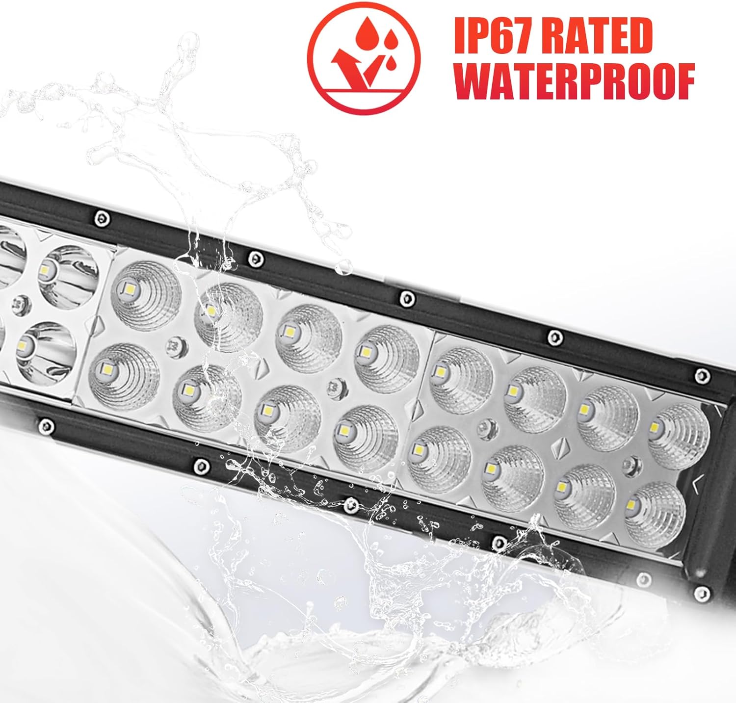 WeiSen Front 50 Inch 288W Curved LED Light Bar Pro-Fit Cage Mount Kit ＆ Rear Roof Pair 3" 18W Cube Lights Brackets w/ 2X Wiring Kit Compatible with Polaris Ranger XP 1000 900 570 Crew 2013-2026