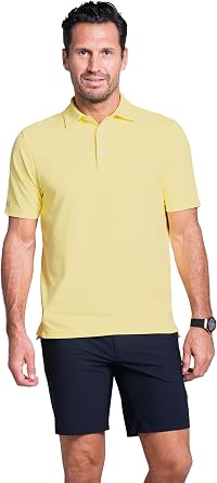 IBKUL Athleisure Wear Sun Protective UPF 50+ Icefil Cooling-Short Sleeve Polo Modern Fit