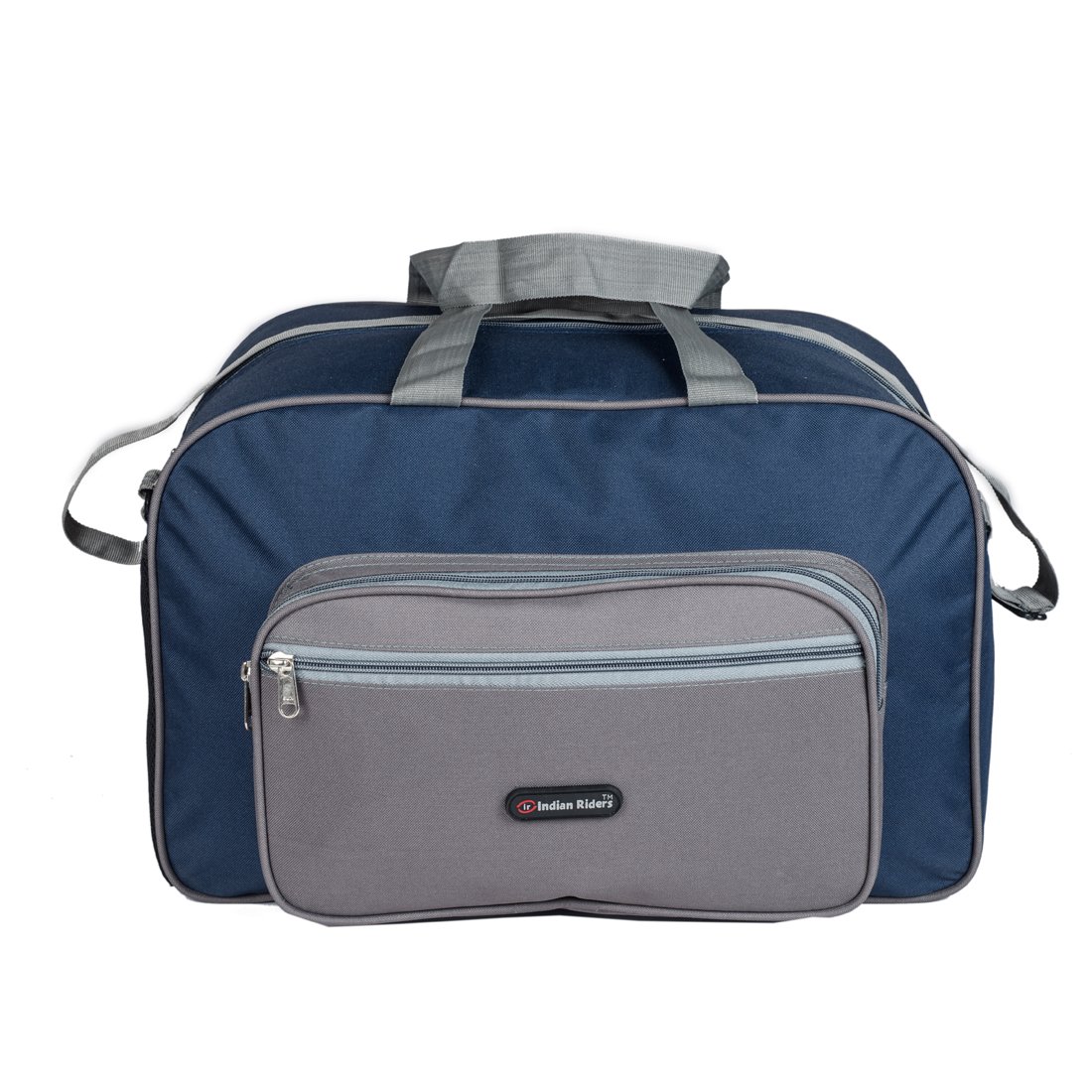 INDIAN RIDERS19 inches Duffle Travel Bag for Short Trip (IRDB-006) - Navy Blue & Grey