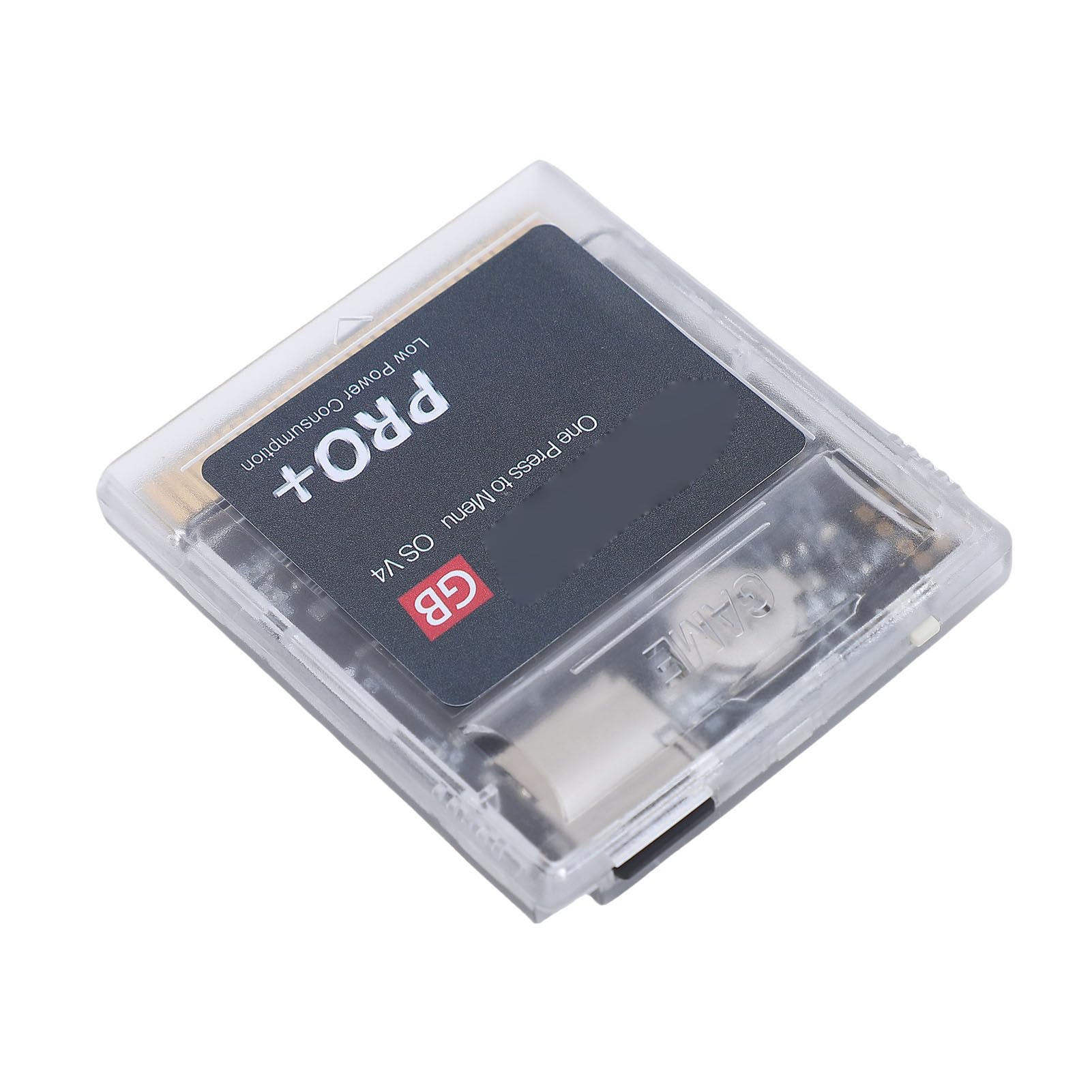 Generic Cartuccia Multigioco Cartuccia di Gioco Adatta per Gameboy Advance e SP 1000 in 1 con Tecnologia di Risparmio Energetico (Bianco Trasparente)