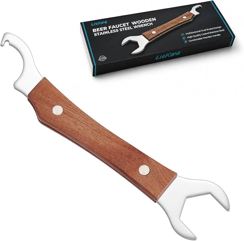 New Beer Faucet Wrench Heavy Duty Faucet Wrench Beer Tap Wrench
