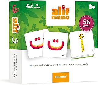 ALIF MEMO Memory des Lettres Arabes - Apprendre l'ARABE