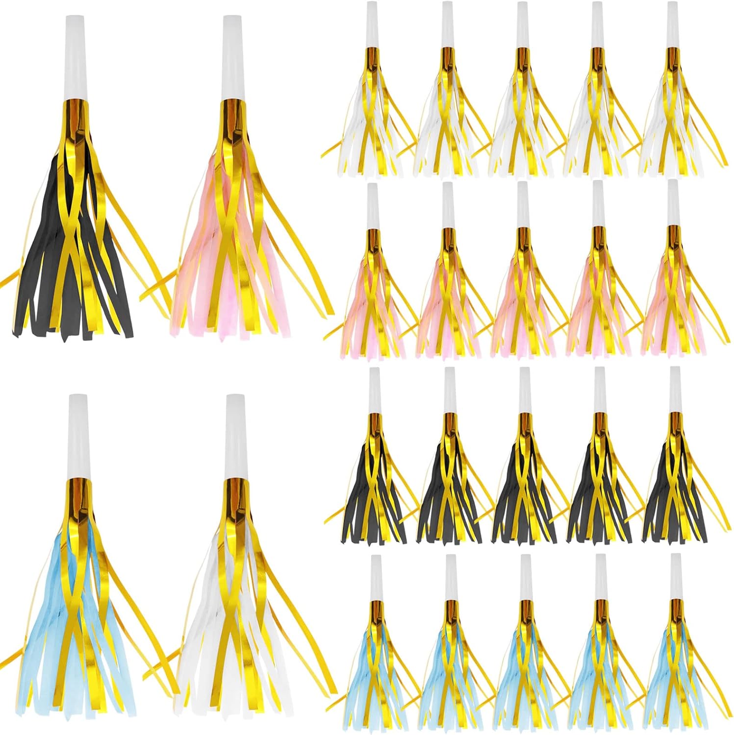 Sylbx 50 Stück Tröten Für Kinderspielzeug,Tröte Kinder Für Partys