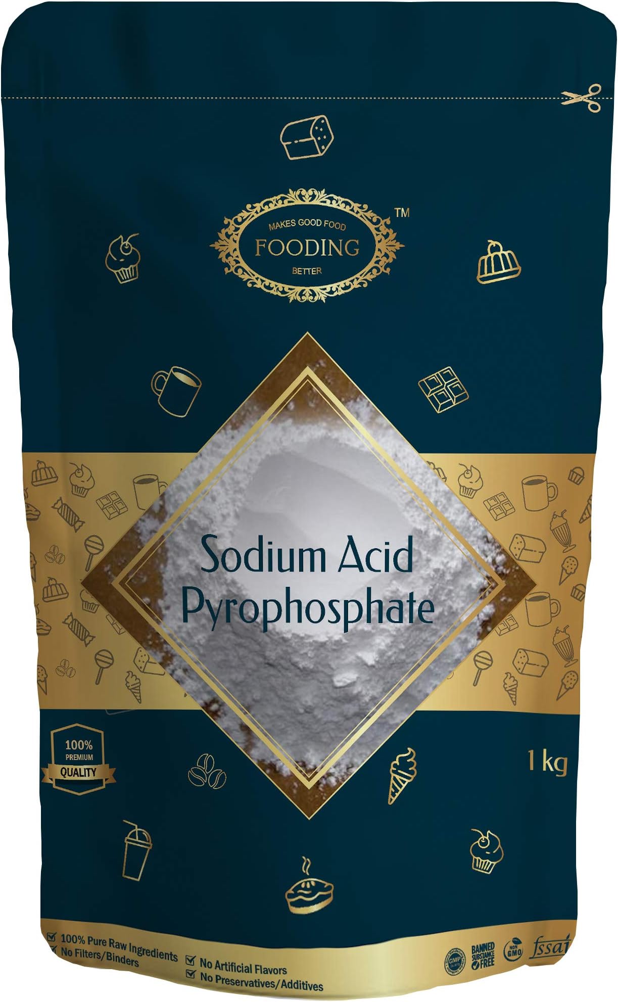 Sodium Acid Pyrophosphate Powder, 1kg