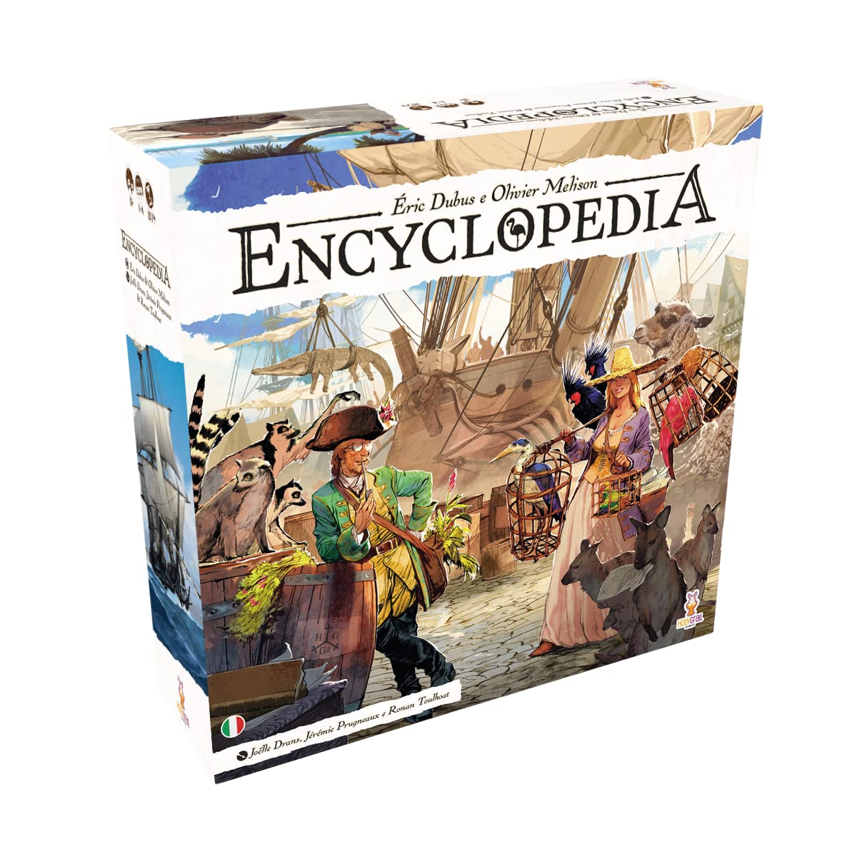 Asmodee - Encyclopedia - Gioco da Tavolo, 2-4 Giocatori, 14+ Anni, Edizione in Italiano