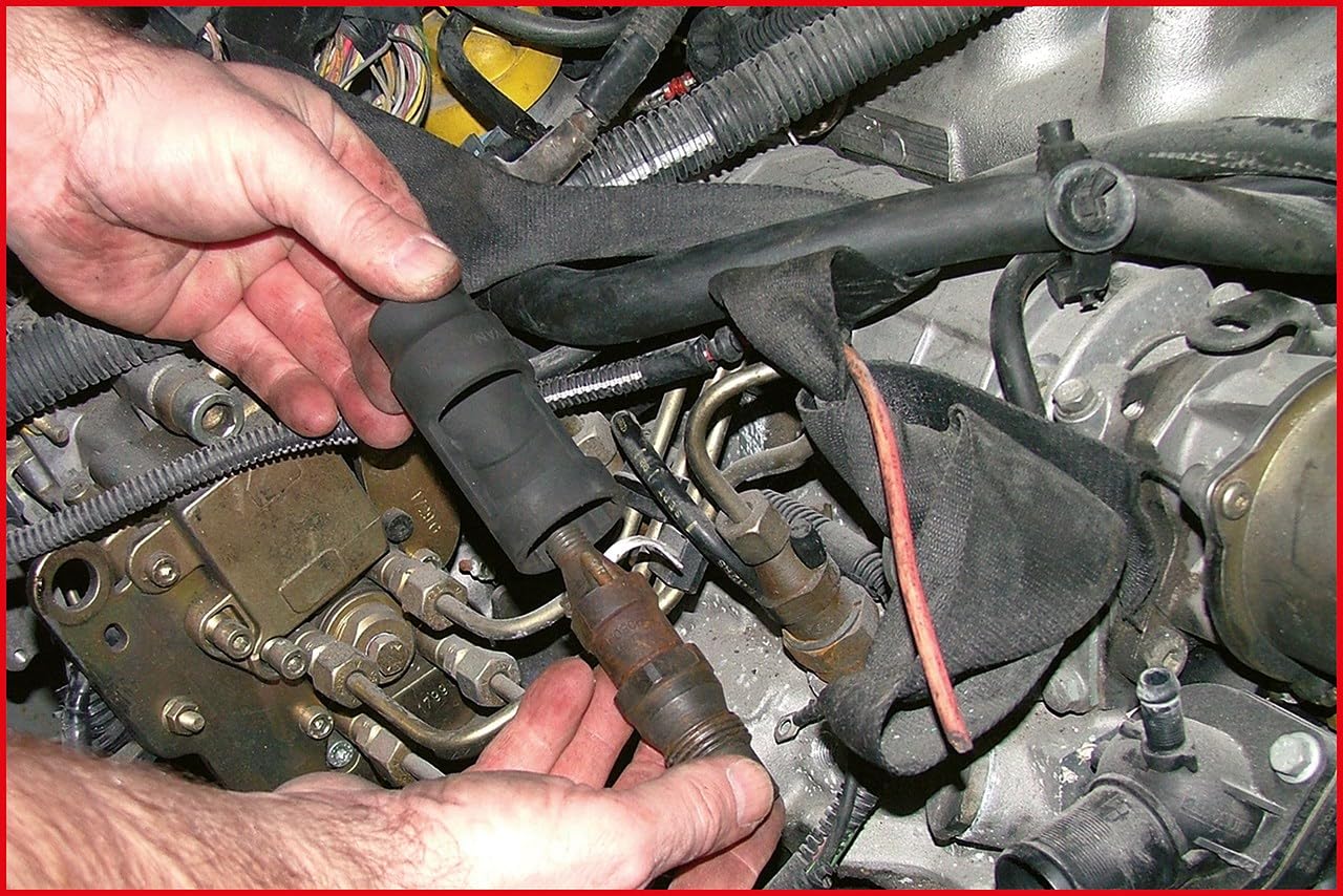 KS Tools 455.0032 - Douille d'extraction pour injecteur 12 pans - 27mm - L.78mm - Idéale pour utilitaires, VL, SUV, etc. - En acier spécial - Brunie