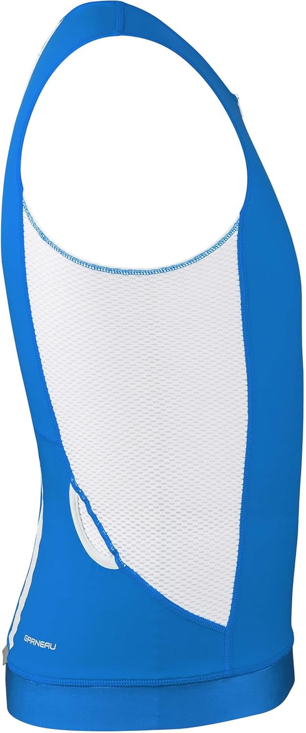 Garneau Men's Sprint Tri Sleeveless, Curacao Blue, X-Large