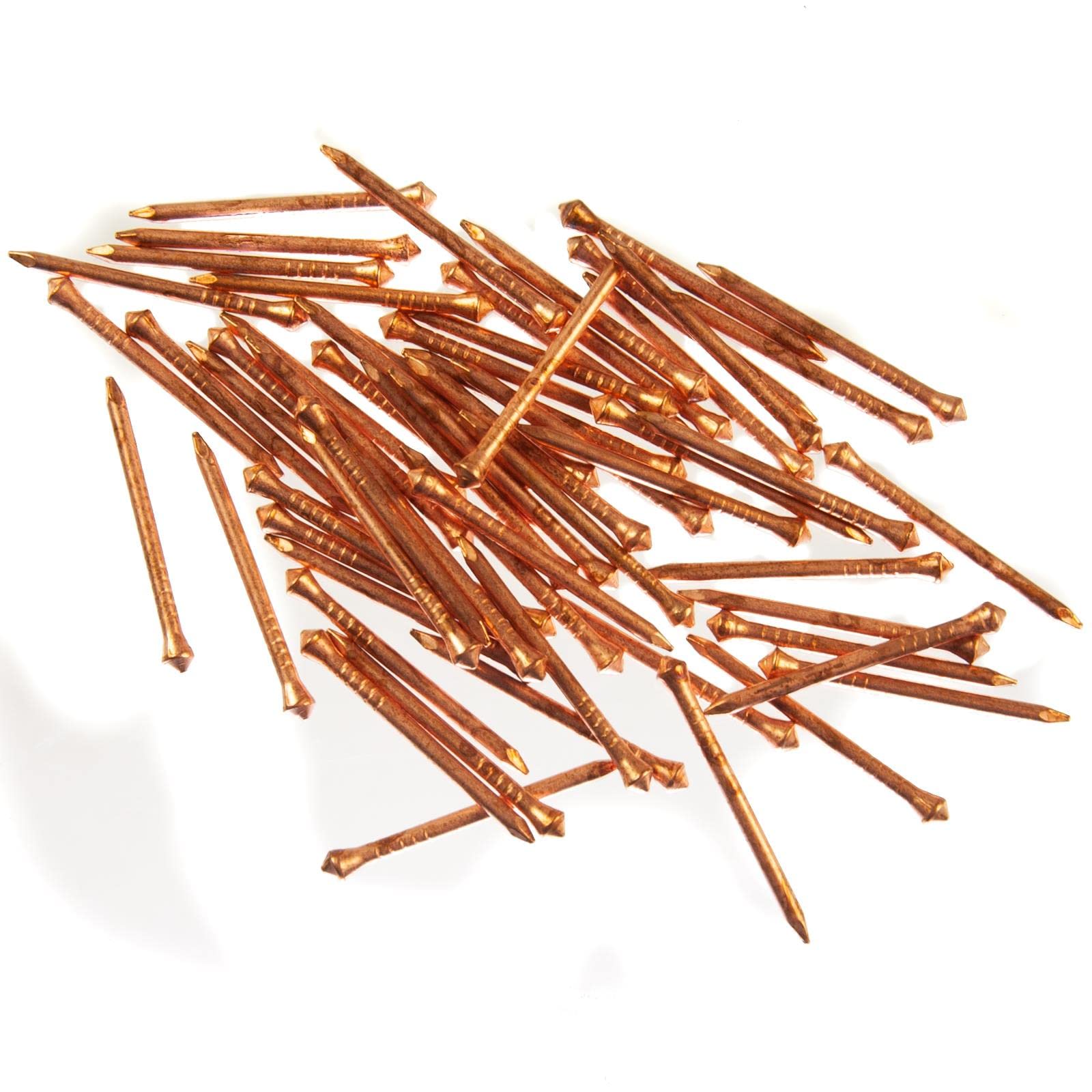 20mm - 3/4" Coppered Hardboard Pins 25grams | Thunderfix