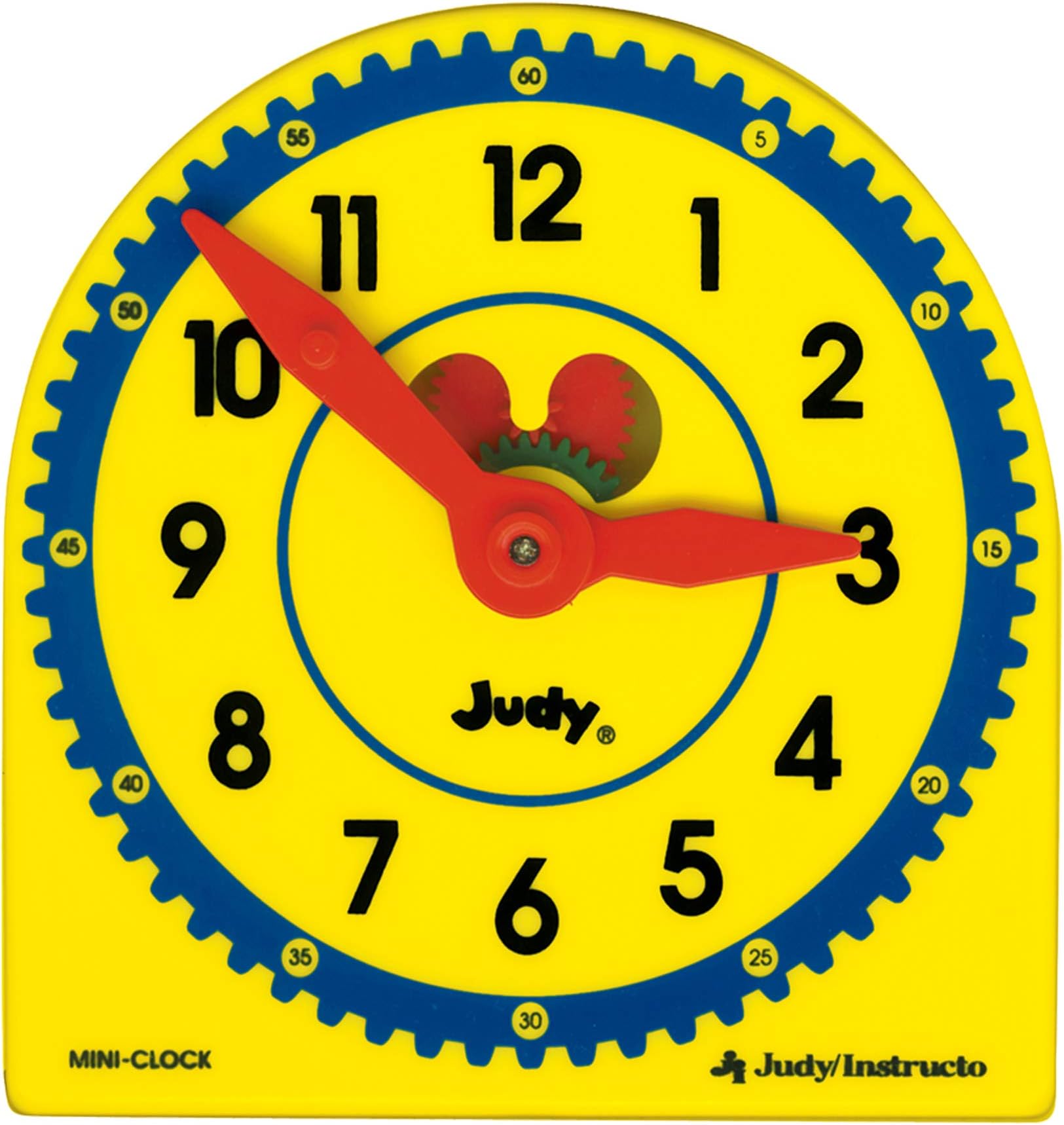 Judy Instructo Plastic Clock Class Pack