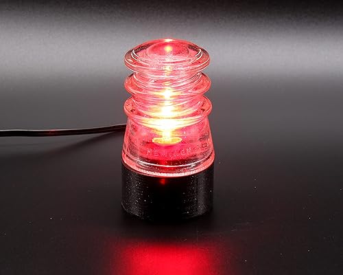 Miniatura 5 de Lamp Base for "Hemingray-10, -12" Glass Insulators (White)