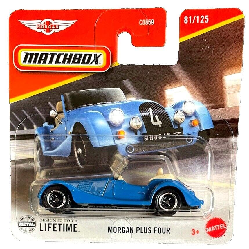 C0859 Matchbox 1:64 Single Cars Morgan Plus Four JBR78 : Amazon.co