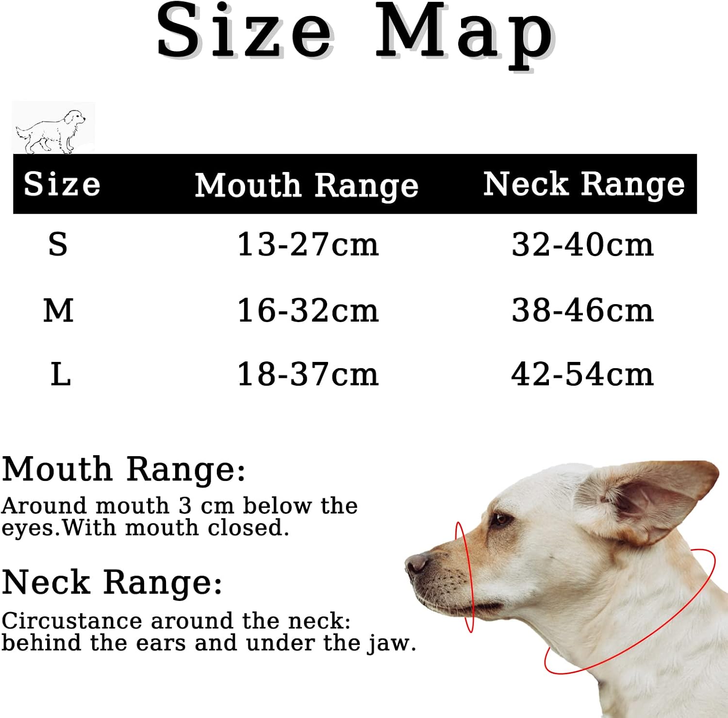 ILEPARK Dog Head Collar with Silk Thread, Soft and Adjustable Head