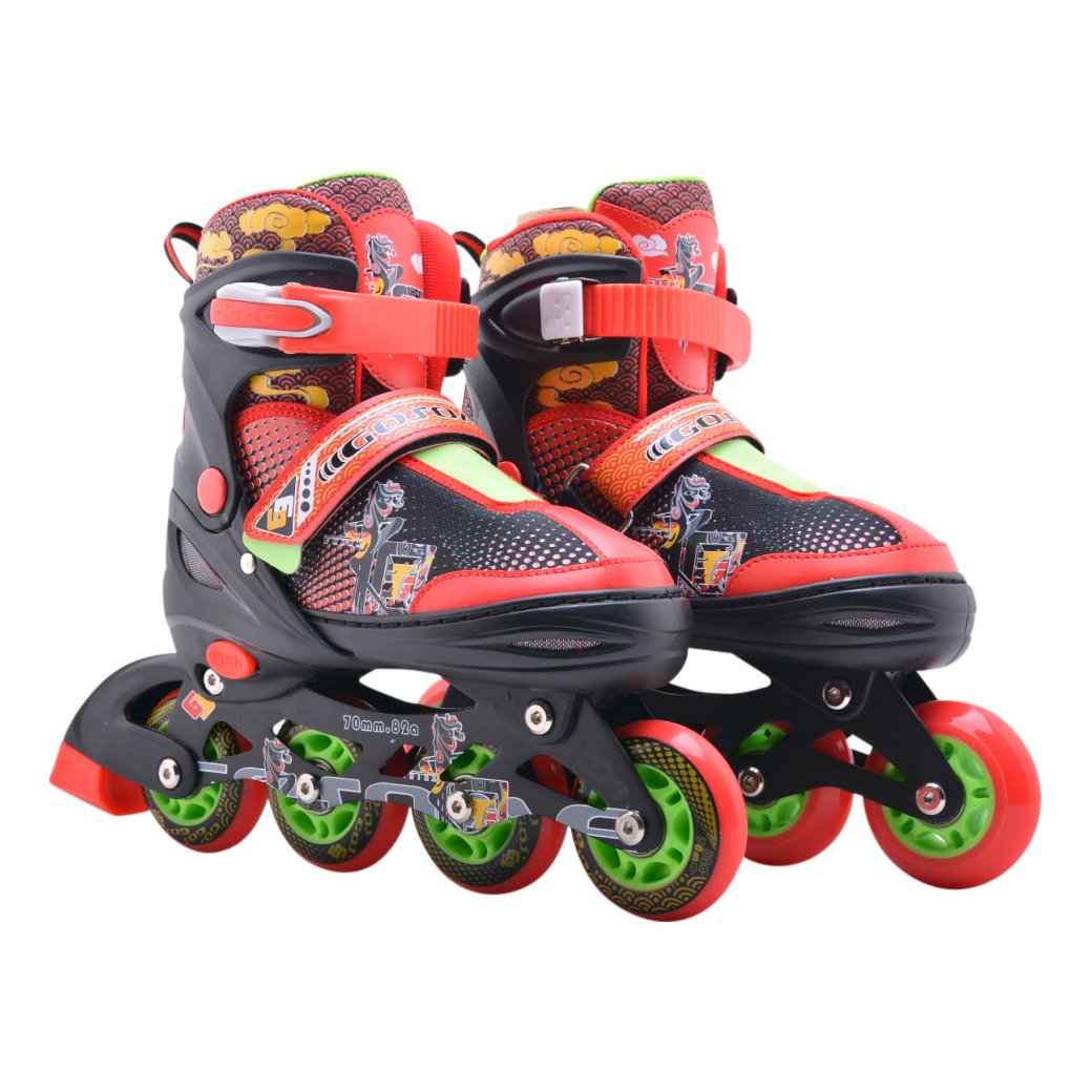 Buy Colourful Professional Adjustable Inline Skates/Inliners for