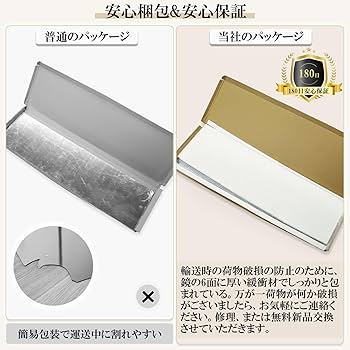 Amazon.co.jp: 【割れない軽量ミラー】Rebebe全身鏡 割れない鏡