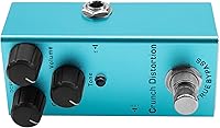 Vista 4 de Pedal de efectos mini para guitarra eléctrica con carcasa metálica, alimentación DC 9V, True Bypass para kit multi de guitarra eléctrica
