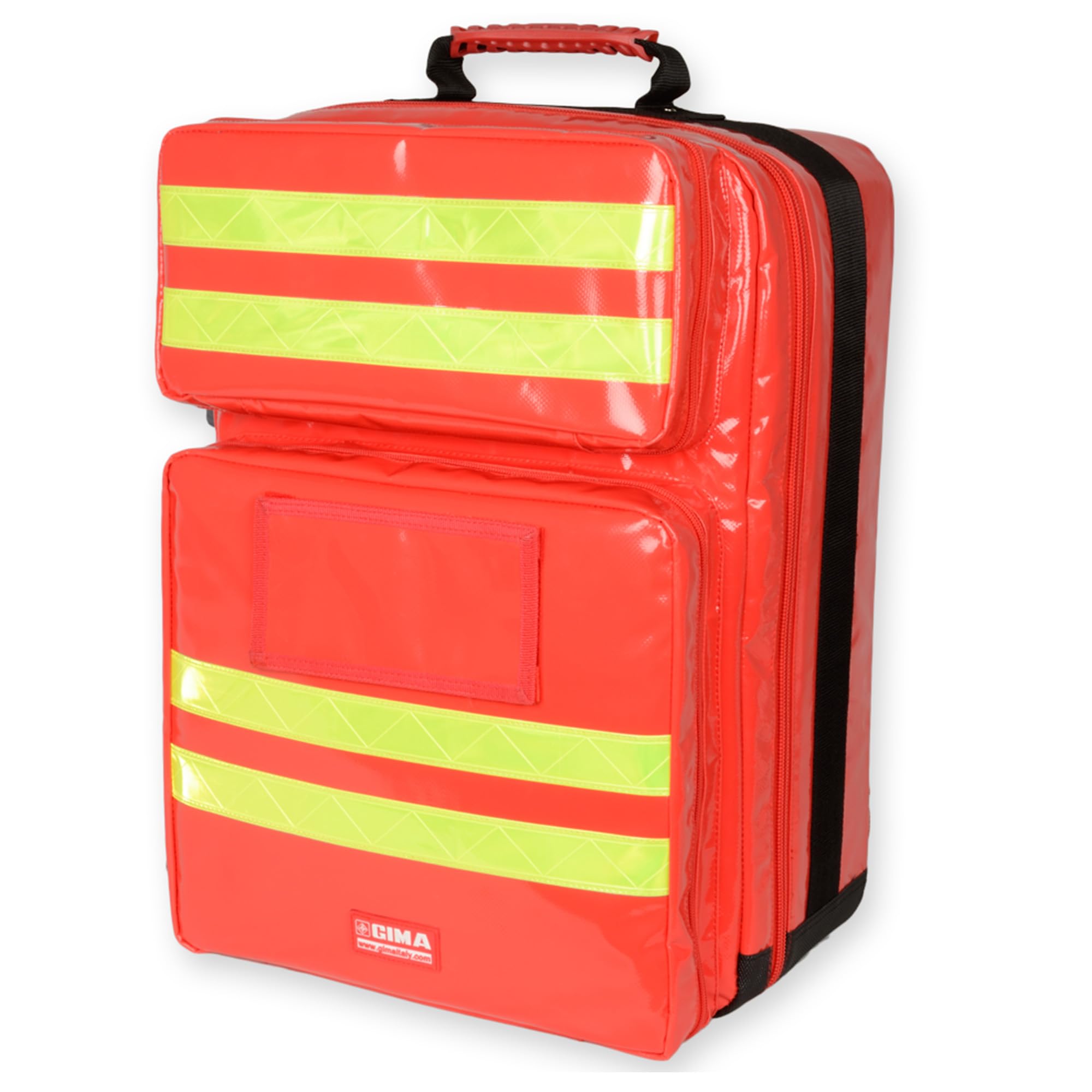 GIMA | SAC A DOS Silos 2 |Trousse de Premier Secours, revêtu en PVC. En polyester 600D imperméables, partie centrale avec 3 poch