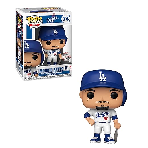 Funko Pop! Mlb: Dodgers - Mookie Betts (Home Uniform)