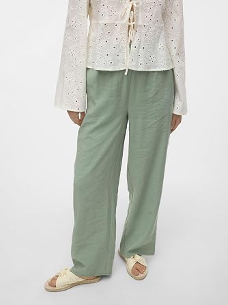 VERO FASHION VMQUEENY LONG PANTS WVN GA PANTS Women