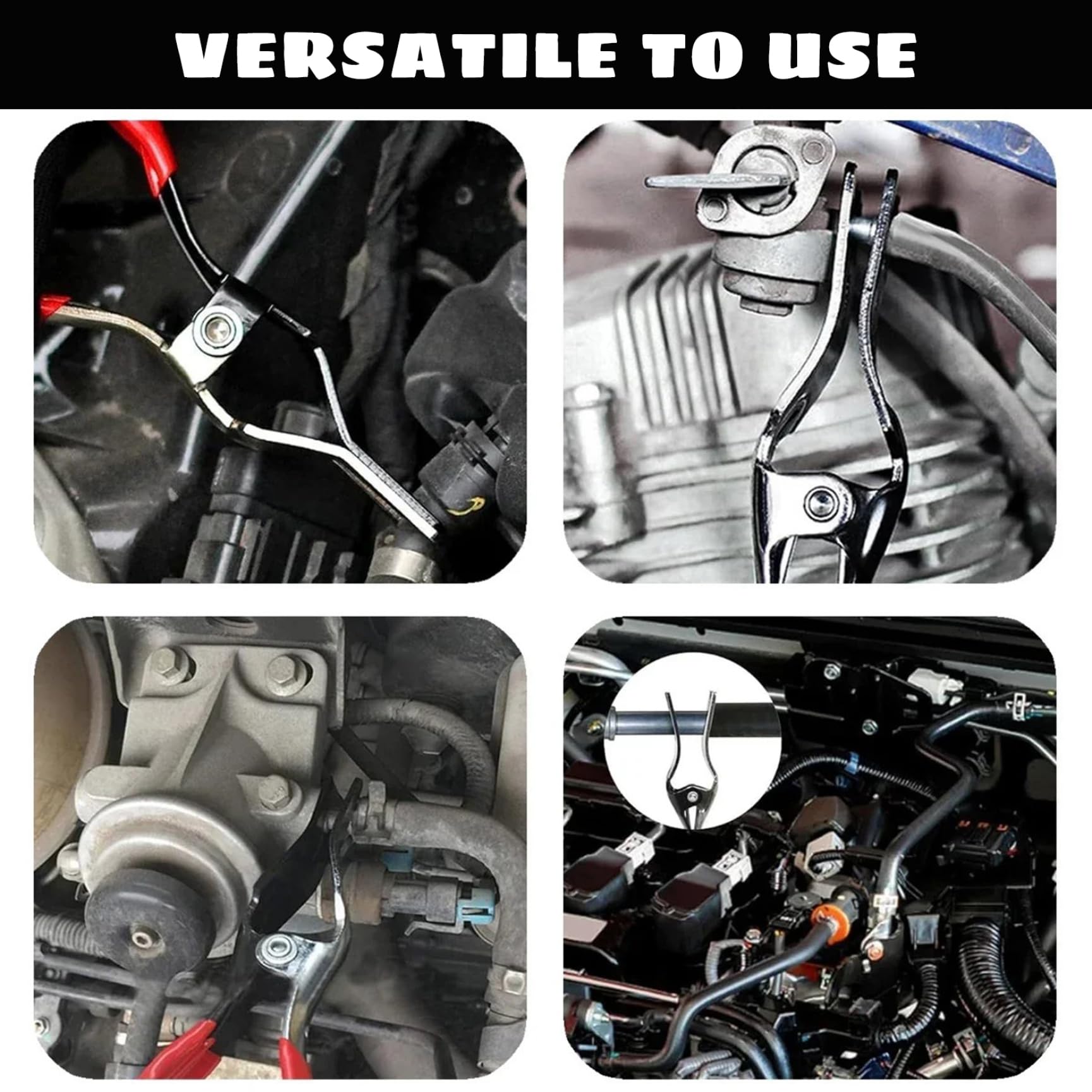 Hose Removal Pliers Sturdy Portable Easy and Efficient Multifunctional Hose Pliers Automotive for Fuel Line Disconnect Tool Automotive Remover