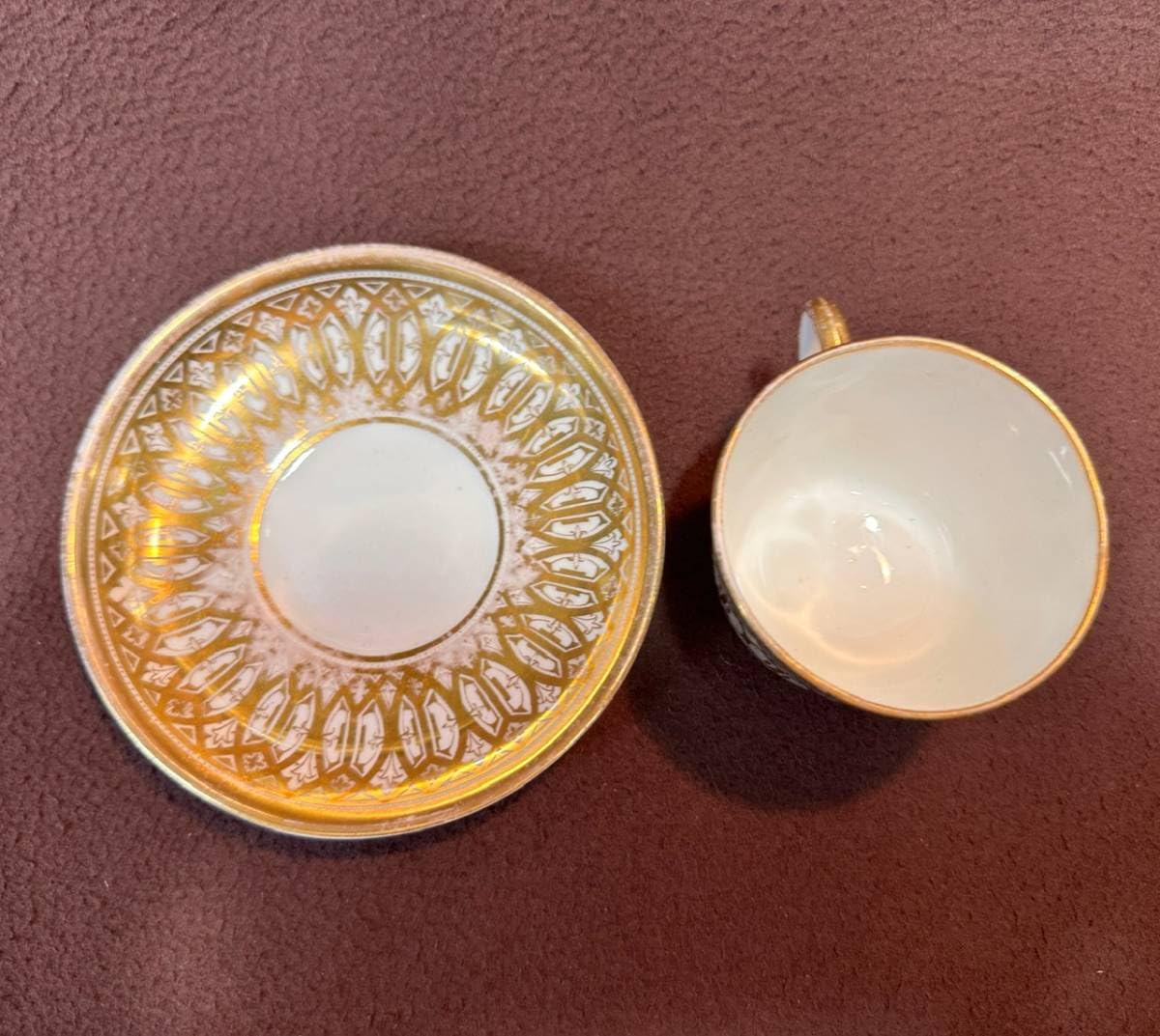 Amazon.com: Brown-West Head & Moore (former Ridgeway) Cup & Saucer 
