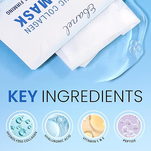 Miniatura 3 de Ebanel - Máscara facial de colágeno iluminadora e hidratante instantánea