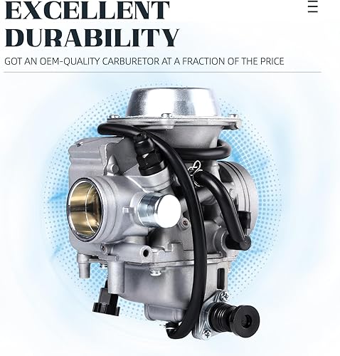 Miniatura 5 de Carburador compatible con Honda 2000-2006 Rancher 350 TRX350TM TRX350TE 350ES 350FE 350FMTE 4 tiempos ATV Carb