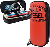 Amazon.co.jp: 朝のディーゼルの匂いが大好き 大容量ペンケース 多機能
