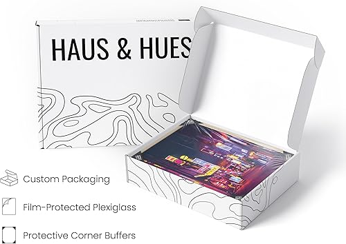 Miniatura 4 de HAUS AND HUES Póster de Tokio, arte de pared de neón de anime japonés, decoración urbana de luces de ciudad de Tokio, póster genial de Cyberpunk