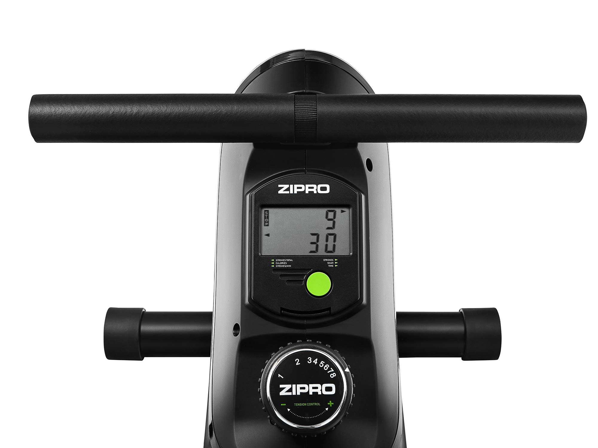 ZIPRO Vogatori per Casa Pieghevole NIX, Sistema Magnetico, Livelli di Resistenza, Fitness Display LCD, app Fitshow, Bluetooth, 100kg