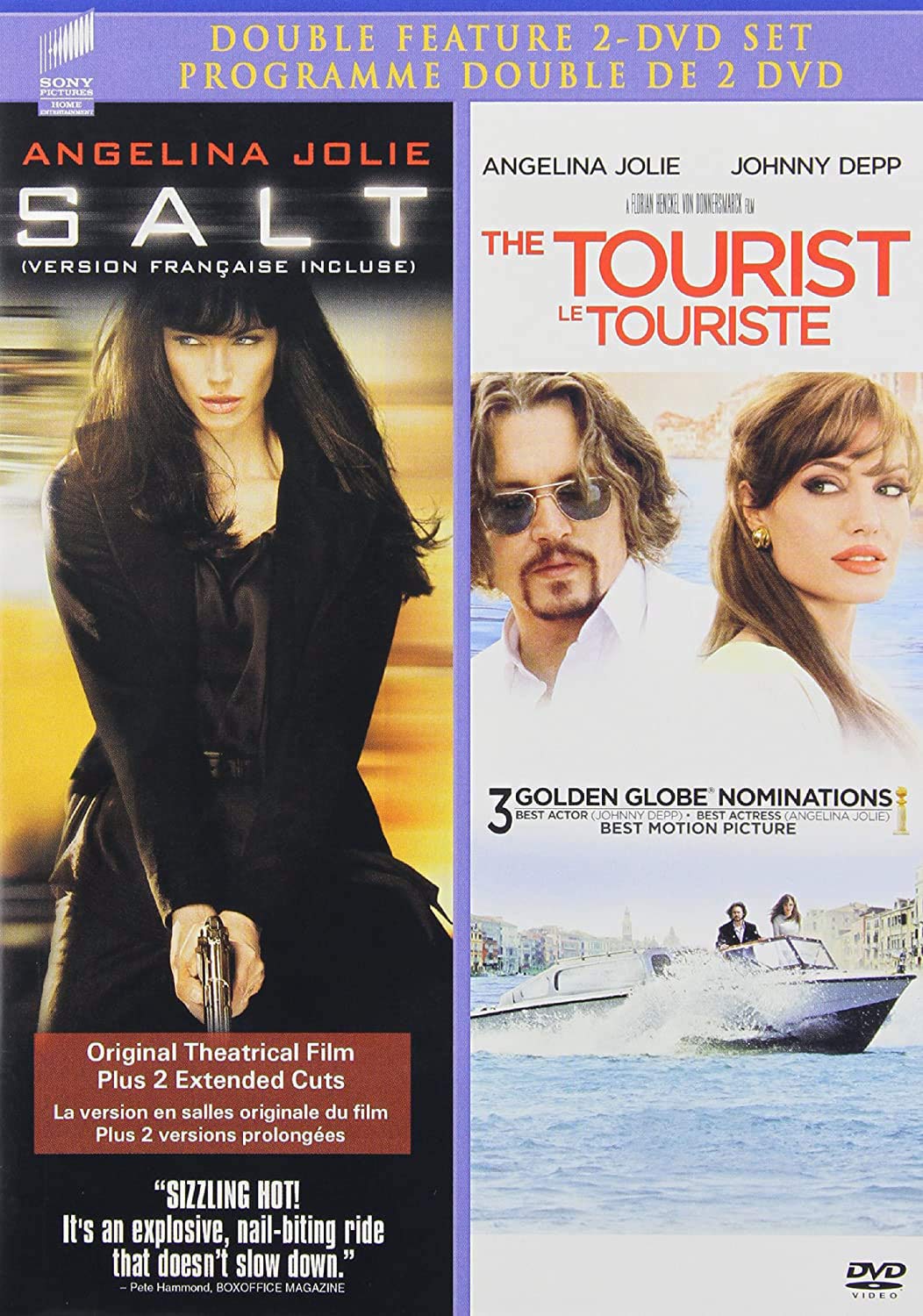 Salt / Tourist, the - Set Bilingual [DVD]