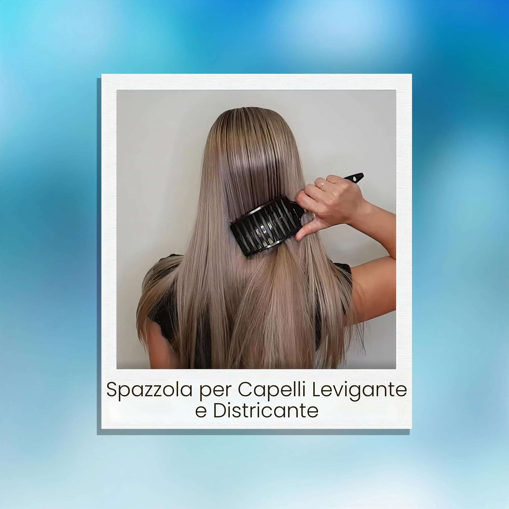 Mediceuticals - Spazzola Professionale Scalpro per Tutti i Tipi di Capelli, Nero